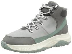 Geox D OLIVIERA + Grip C Sneaker, LT Grey/DK Stone, 38 EU von Geox