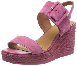 Geox D Ponza Espadrille Wedge Sandal, Cyclamen, 36.5 EU von Geox