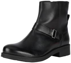 Geox D RAWELLE Ankle Boot, Black, 38 EU von Geox