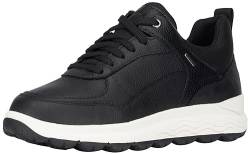 Geox D SPHERICA 4X4 B ABX Sneaker, Black, 36 EU von Geox