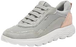 Geox D SPHERICA D Sneaker, LT Grey, 38 EU von Geox