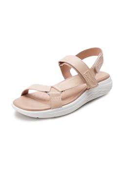 Geox D SPHERICA EC5W Sandal, Nude, 39 EU von Geox