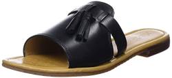 Geox D Sozy S Flat Sandal, Black, 37.5 EU von Geox