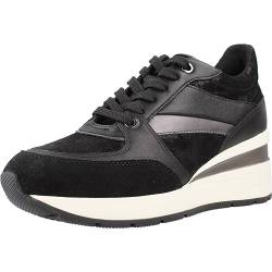 Geox D ZOSMA A Sneaker, Black, 41 EU von Geox