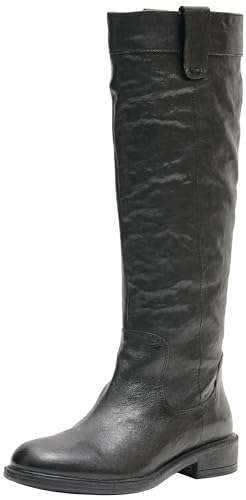 Geox Damen D CATRIA Knee High Boot, Black, 39.5 EU von Geox
