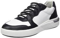 Geox Damen D DALYLA A Sneaker, White/Black, 35 EU von Geox