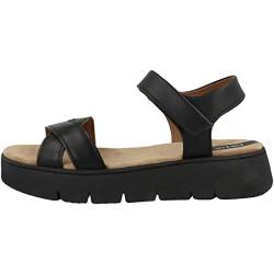 Geox Damen D DANDRA 40 Sandal, Black, 38 EU von Geox