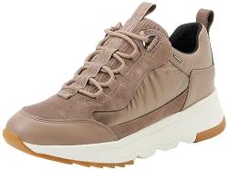 Geox Damen D FALENA B ABX C Sneaker, DK Taupe, 38 EU von Geox