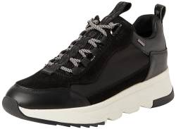 Geox Damen D FALENA B ABX D Sneaker, Black, 42 EU von Geox