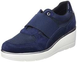 Geox Damen D ILDE Sneaker, Navy, 38 EU von Geox