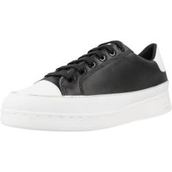 Geox Damen D Jaysen Sneaker, Black/White, 38 EU von Geox