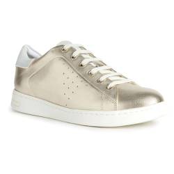 Geox Damen D Jaysen Sneaker, LT Gold/Off White, 37 EU von Geox