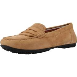 Geox Damen D KOSMOPOLIS + Grip Moccasin, Camel, 36 EU von Geox