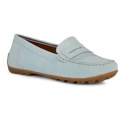 Geox Damen D KOSMOPOLIS + Grip Moccasin, LT Blue, 36 EU von Geox