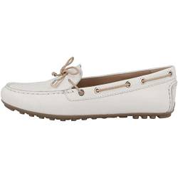 Geox Damen D Leelyan C Mokassins, Off White Sand, 36 EU von Geox