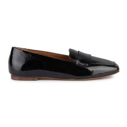 Geox Damen D MARSILEA Loafer, Black, 38 EU von Geox