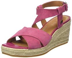 Geox Damen D PANAREA Espadrille Wedge Sandal, Cyclamen, 37 EU von Geox