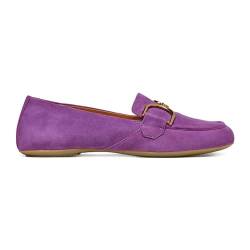 Geox Damen D Palmaria J Loafer Flat, Purple, 37.5 EU von Geox