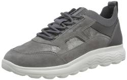 Geox Damen D SPHERICA C Sneaker, DK Stone, 42 EU von Geox