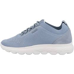 Geox Damen D SPHERICA Sneaker, LT Sky, 37 EU von Geox