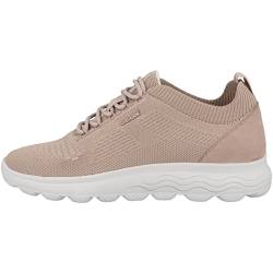 Geox Damen D SPHERICA Sneaker, Nude, 37 EU von Geox