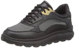 Geox Damen D Spherica 4x4 B Abx Sneakers, Schwarz, 35 EU von Geox