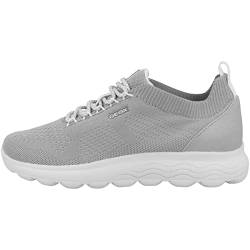 Geox Damen D Spherica A Sneakers, Lt Grey, 39 EU von Geox