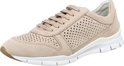 Geox Damen D Sukie B Sneakers, Lt Taupe, 38 EU von Geox