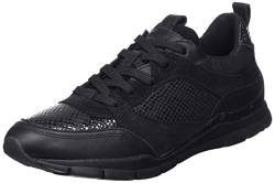 Geox Damen D Sukie Sneakers, Schwarz, 38 EU von Geox