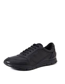 Geox Damen D Sukie Sneakers, Schwarz, 40 EU von Geox