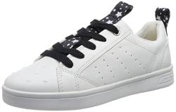 Geox Damen J DJROCK Girl Sneaker, White/Black, 37 EU von Geox