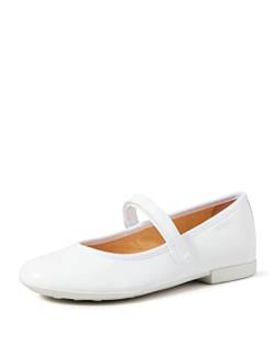 Geox Damen Jr Plie' A Ballerinas 37 EU Weiß von Geox