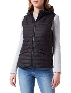 Geox Damen W Ascythia Jacket, Schwarz, D 44 (Herstellergröße 50) von Geox