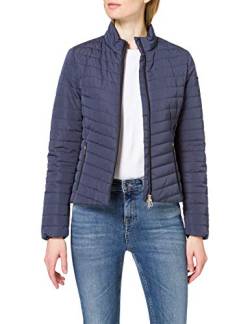 Geox Damen W Ascythia Short JKT Down Coat, GOTHIC BLUE, 36 von Geox