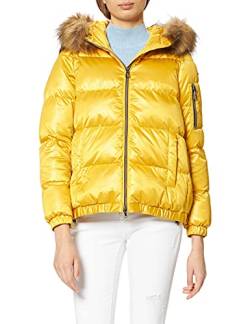 Geox Damen W Backsie Jacke, SPICY MUSTARD, 44 DE (Herstellergröße: 50) von Geox