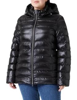 Geox Damen W ZOSMA Long JKT Jacket, Black, 40 von Geox