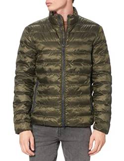 Geox Herren M Dennie I Veste Jacket, Forest Night, 56 von Geox