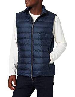 Geox Herren M Dereck I Down Vest, Gothic Blue, 48 von Geox