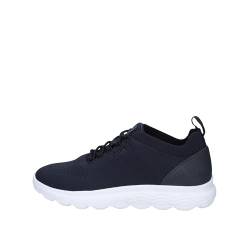 Geox Herren Spherica U Sneakers, Navy Blue, 42 EU Schmal von Geox