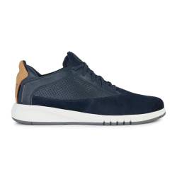 Geox Herren U AERANTIS B Sneaker, Navy, 42 EU von Geox