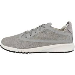 Geox Herren U Aerantis Niedrige Turnschuhe, Grau (Lt Grey), 45 EU von Geox