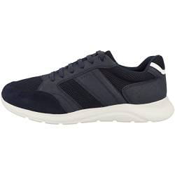 Geox Herren U Damiano Sneaker, Navy, 44 EU von Geox