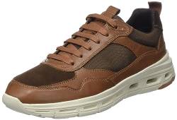 Geox Herren U HOVERSTREAM A Sneaker, Cognac, 42 EU von Geox