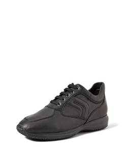 Geox Herren U Happy Art. H Sneakers, Schwarz, 44 EU von Geox