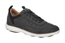 Geox Herren U Nebula A Sneaker, Black, 40 EU von Geox