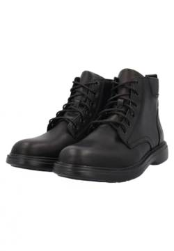 Geox Herren U OTTAVIO Ankle Boot, Black, 44 EU von Geox