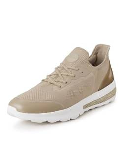 Geox Herren U SPHERICA ACTIF Sneaker, Sand, 46 EU von Geox