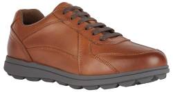 Geox Herren U SPHERICA EC12 Sneaker, Cognac, 45 EU von Geox