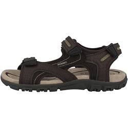 Geox Herren U Sandal Strada D Riemchensandalen, Braun Brown Sand C0705, 40 EU von Geox