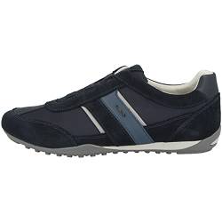 Geox Herren U Wells A Sneaker, Navy, 41 EU von Geox